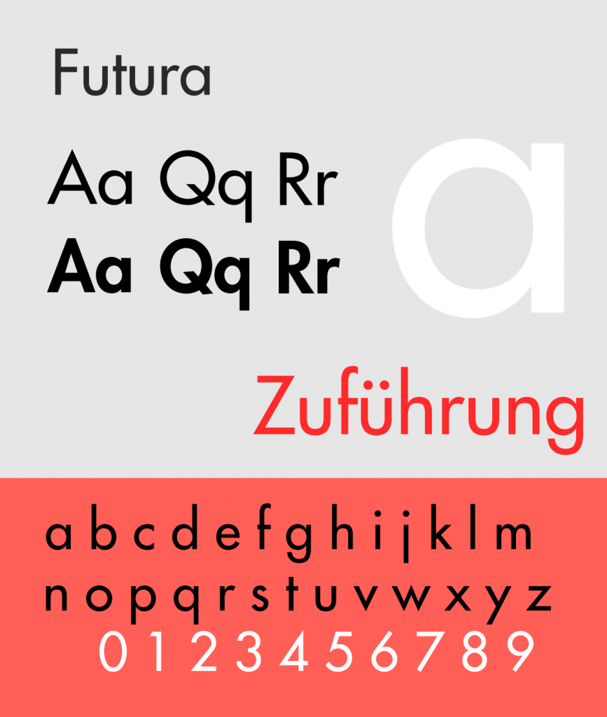 Futura font